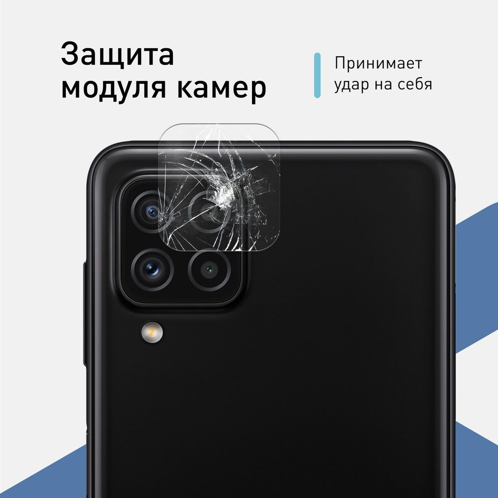 Стекло на камеру ROSCO для Samsung Galaxy A22 оптом (арт. SS-A22-CLEAR-CAM-GLASS)