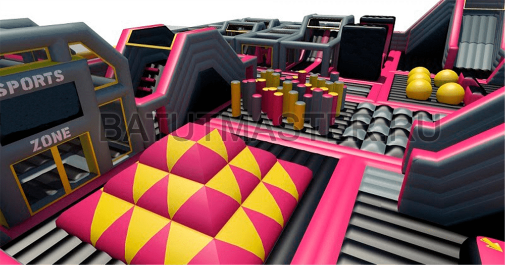Надувной парк "Спорт зона"