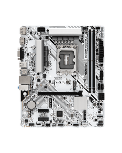 Материнская плата ASROCK B760M-HDV/M.2, LGA1700, B760, 2*DDR5, HDMI+DP+D-Sub, 4xSATA3 6.0 (RAID), M.2 Socket, USB 3.2, USB2.0, Type-C, mATX