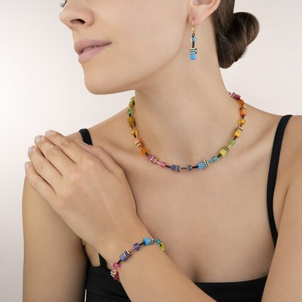 Серьги Серьги Coeur de Lion Multicolour Rainbow Gold 2838/20-1573