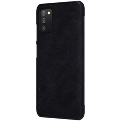 Кожаный чехол-книжка Nillkin Leather Qin для Samsung Galaxy A03s