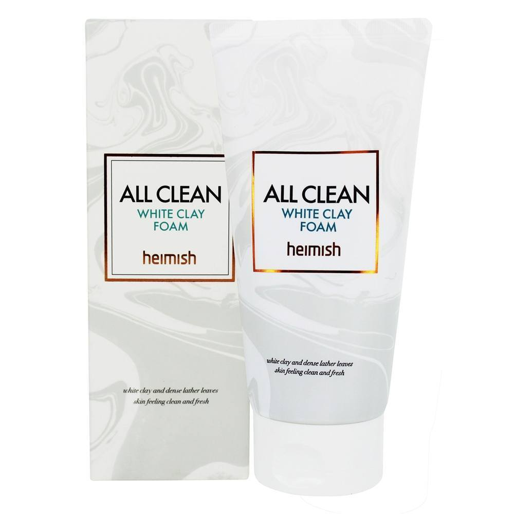 Heimish All Clean White Clay Foam глиняная пенка для глубокого очищения пор