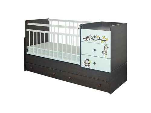 Кровать трансформер "Джунгли"