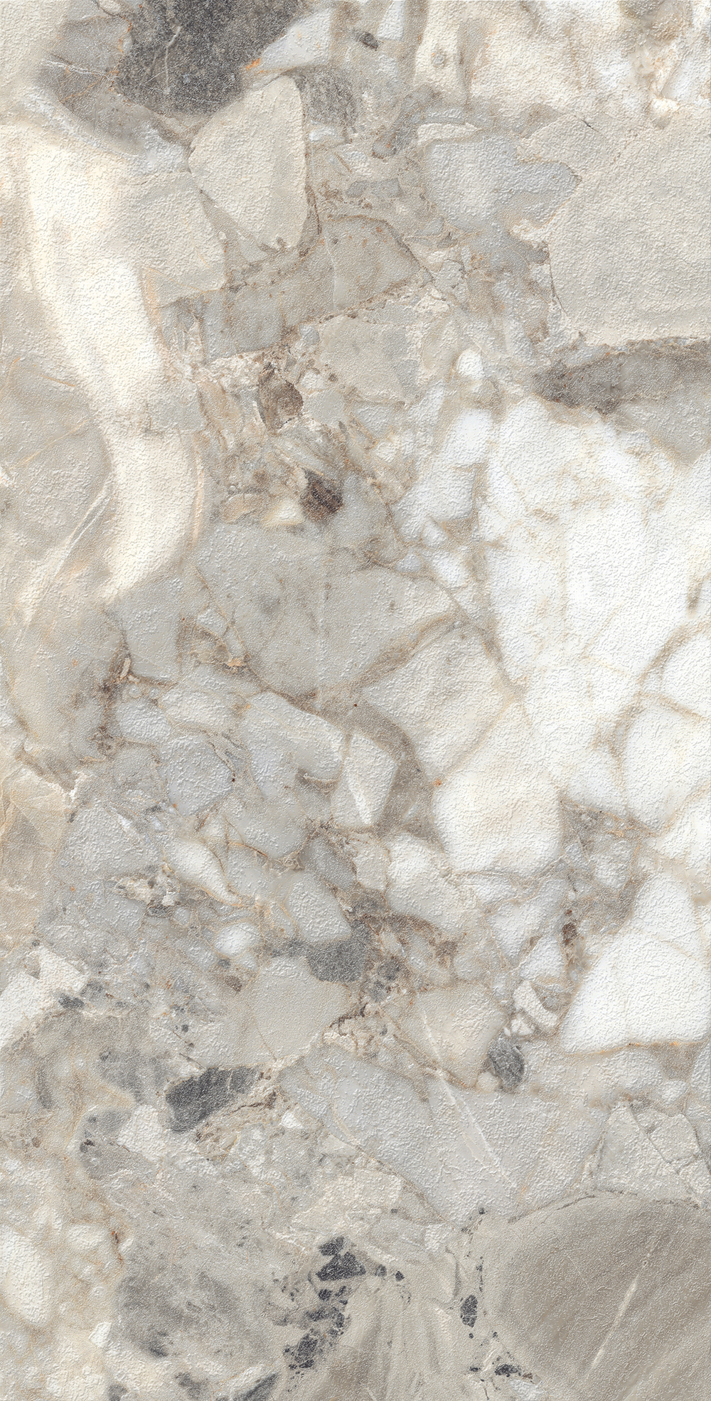 Керамогранит, Creanza, ARAGONITE WHITE, 1200x600 мм, матовая с 3D-глазурью
