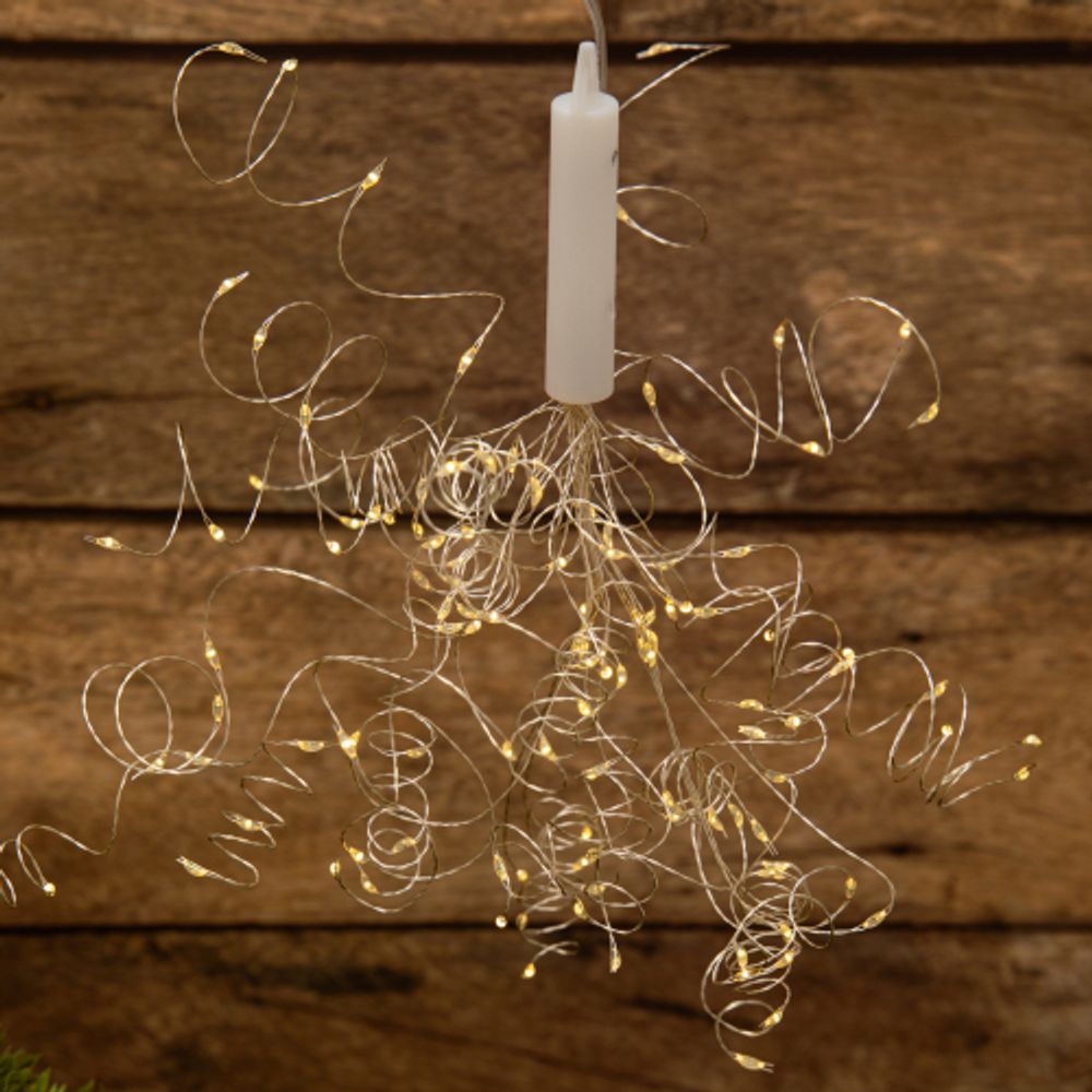 ERAUF024-02 ЭРА Садовый подвесной светильник Фейерверк на солнечной батарее | Садовые декоративные светильники