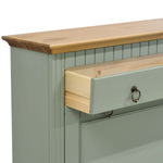 Тумба для обуви Неаполь из сосны, эвкалипт