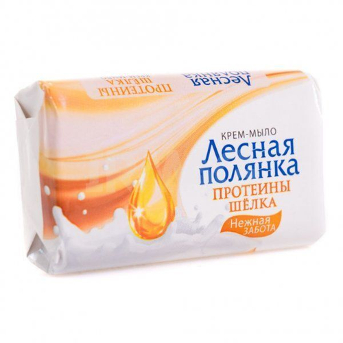 Мыло Лесная полянка Протеины Шелка 90г