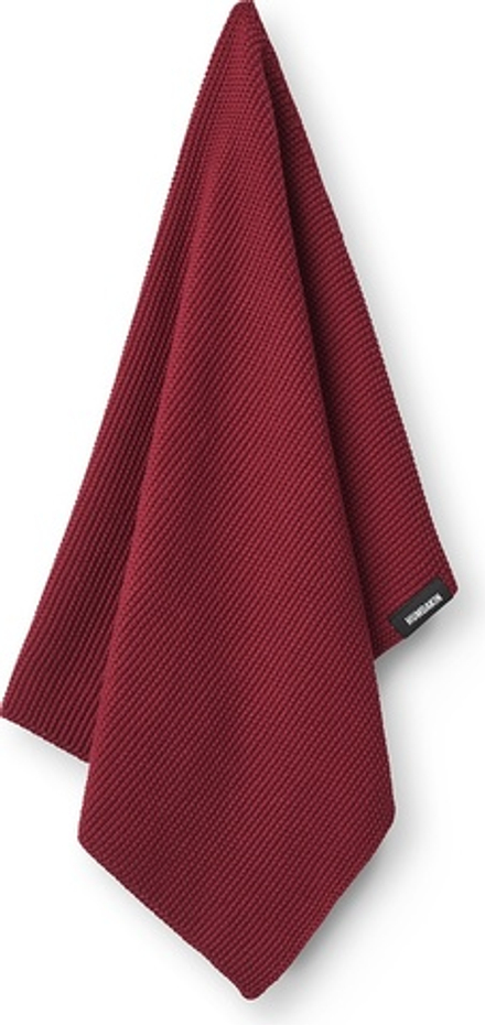 Полотенце кухонное Humdakin 83 Knitted, хлопок, 70 45 см, красное