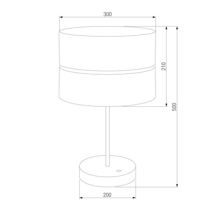 Настольная лампа TK Lighting 5467 Hilton Black Gold