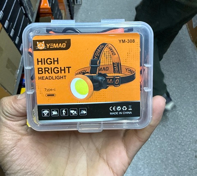 фонарик на лобный YM-308