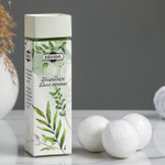 Набор из 3 бомбочек для ванны Нежные листья с ароматом персика