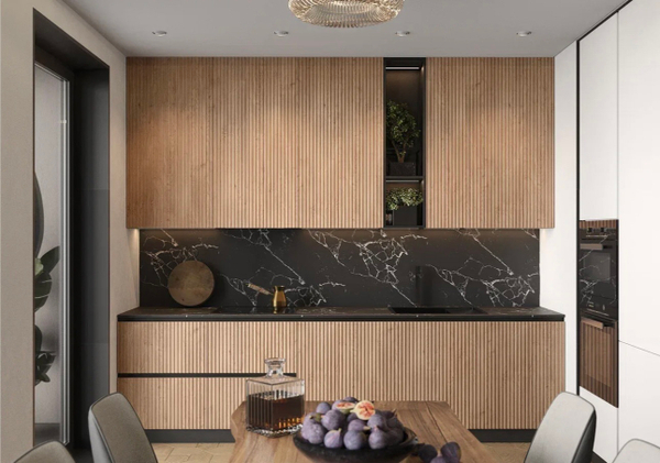 Примеры современных кухонь в дизайне из интернета