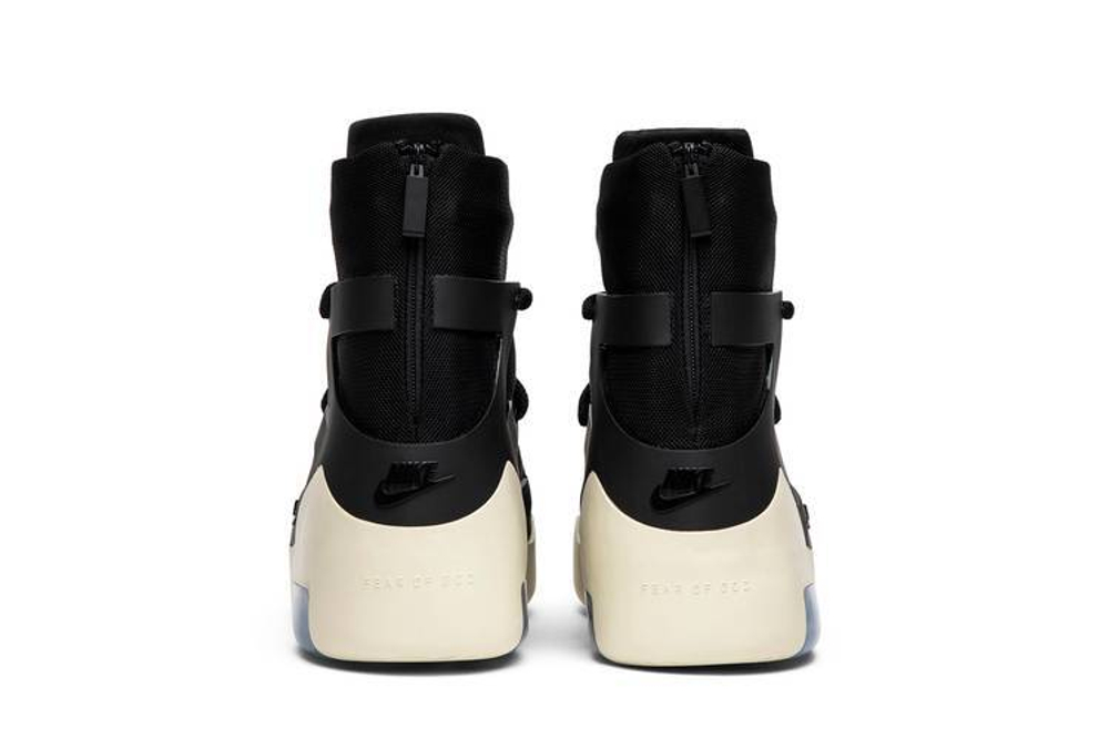 Nike fear of god 1 black best sale