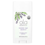 Dr. Mercola, Ola Botanicals®, дезодорант с лавандой и шалфеем, 75,13 г (2,65 унции)