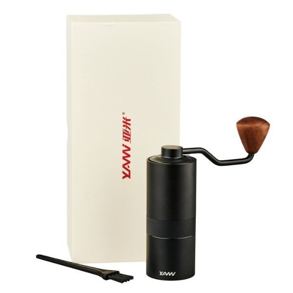 Кофемолка ручная жерновая с регулировкой помола YAMI