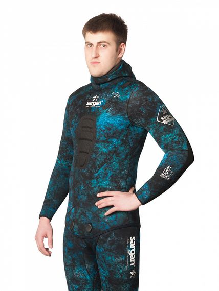 Гидрокостюм Sargan Миметик Калан 3.0 камуфляж GalaxyAPE/09 5 мм