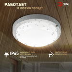 Светильник ЖКХ светодиодный ЭРА SPB-201-0-40K-015 IP65 15Вт 4000К D170 круг