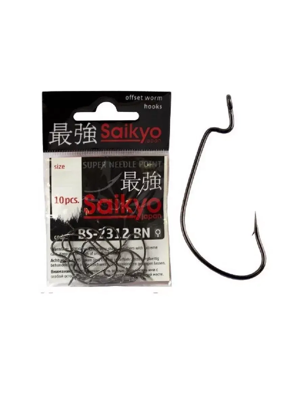 Крючки для рыбалки Saikyo BS-2312 BN