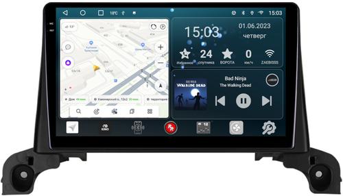 Магнитола для Peugeot 3008, 5008 2017+ - RedPower 408 Android 10, Быстрая, QLED+2K, CarPlay, SIM-слот