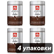 Кофе в зернах ILLY India Индия 250 г 4 шт