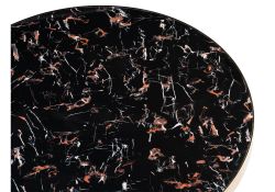 Стол Selina 80х72 black / gold