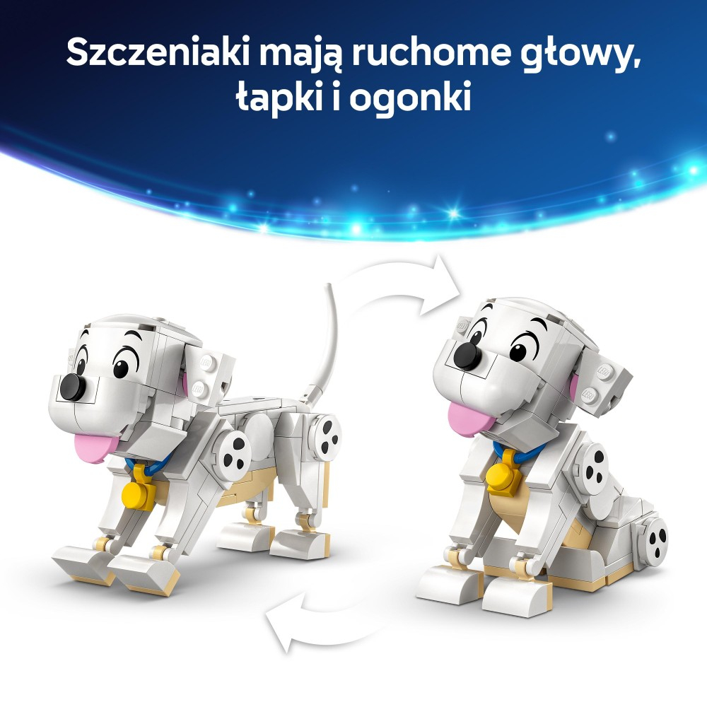 Конструктор LEGO Disney Classic 43271 101 далматинец Щенки Счастливчик и Пенни — фото 8