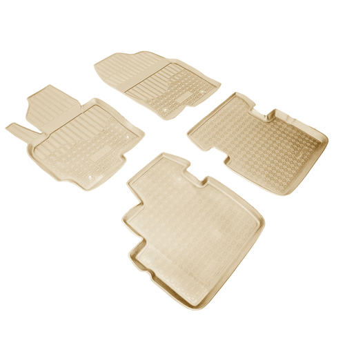 Ковры в салон Norplast/Unidec для Mazda CX-5 (2011-2017), Бежевый, арт.NPA10-C55-060-B