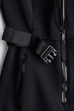 H&M Водоотталкивающий горнолыжный комбинезон, черный