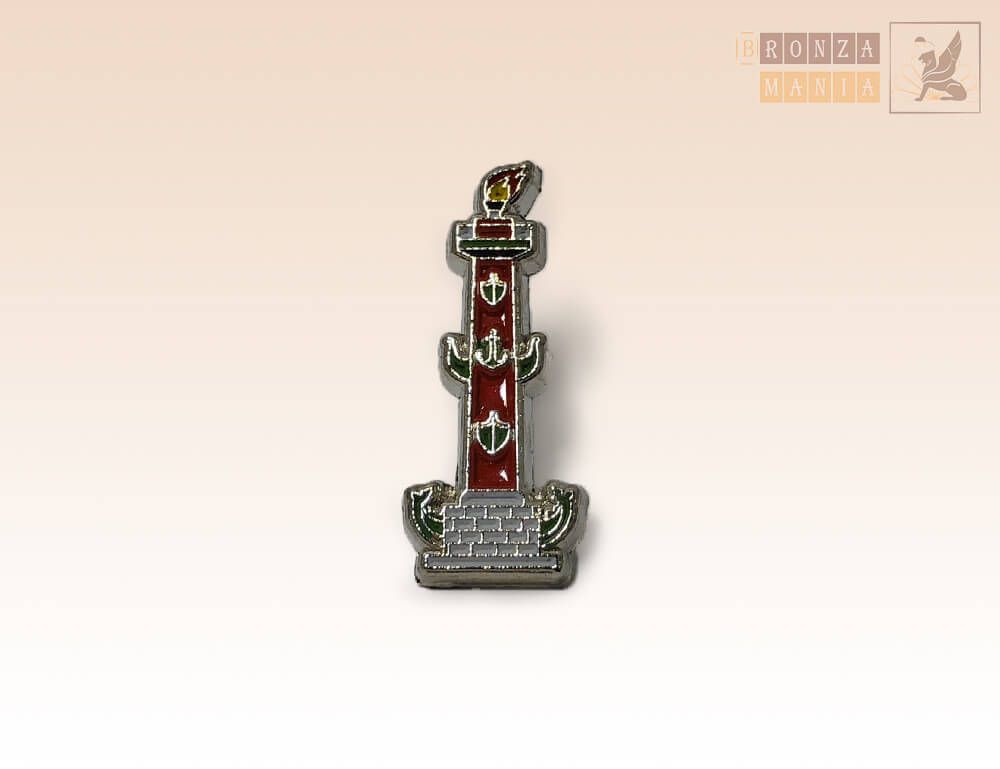 значок Ростральная колонна