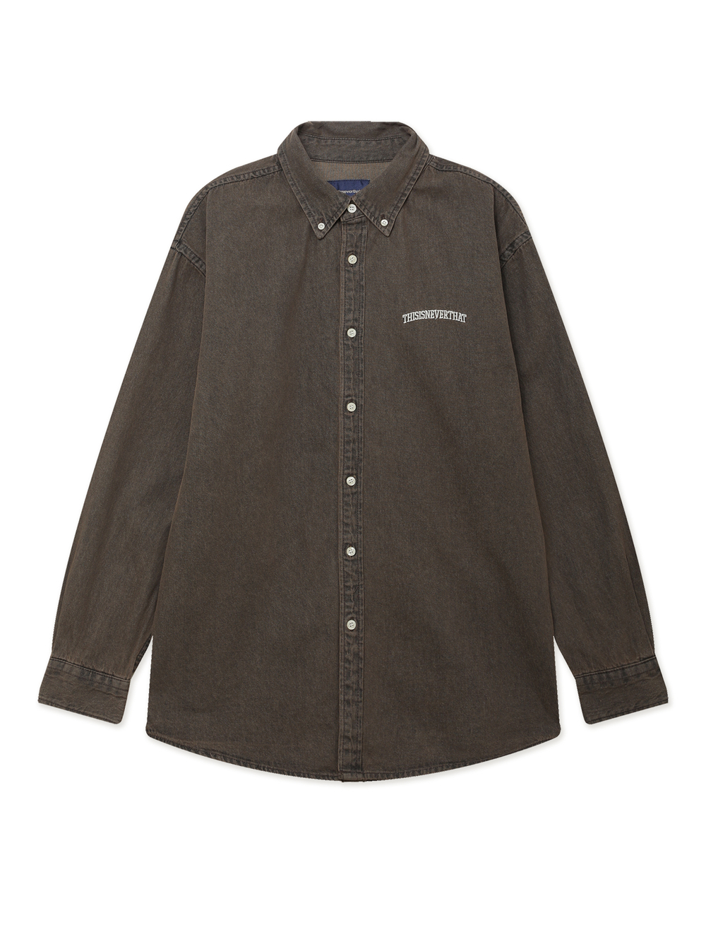 Рубашка Дл. Рукав Washed Denim Shirt