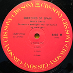 Miles Davis ‎– Sketches Of Spain (Япония 1981г.)