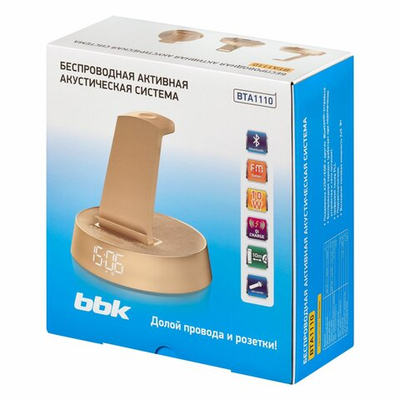 Акустическая система BBK BTA11-10 золотой