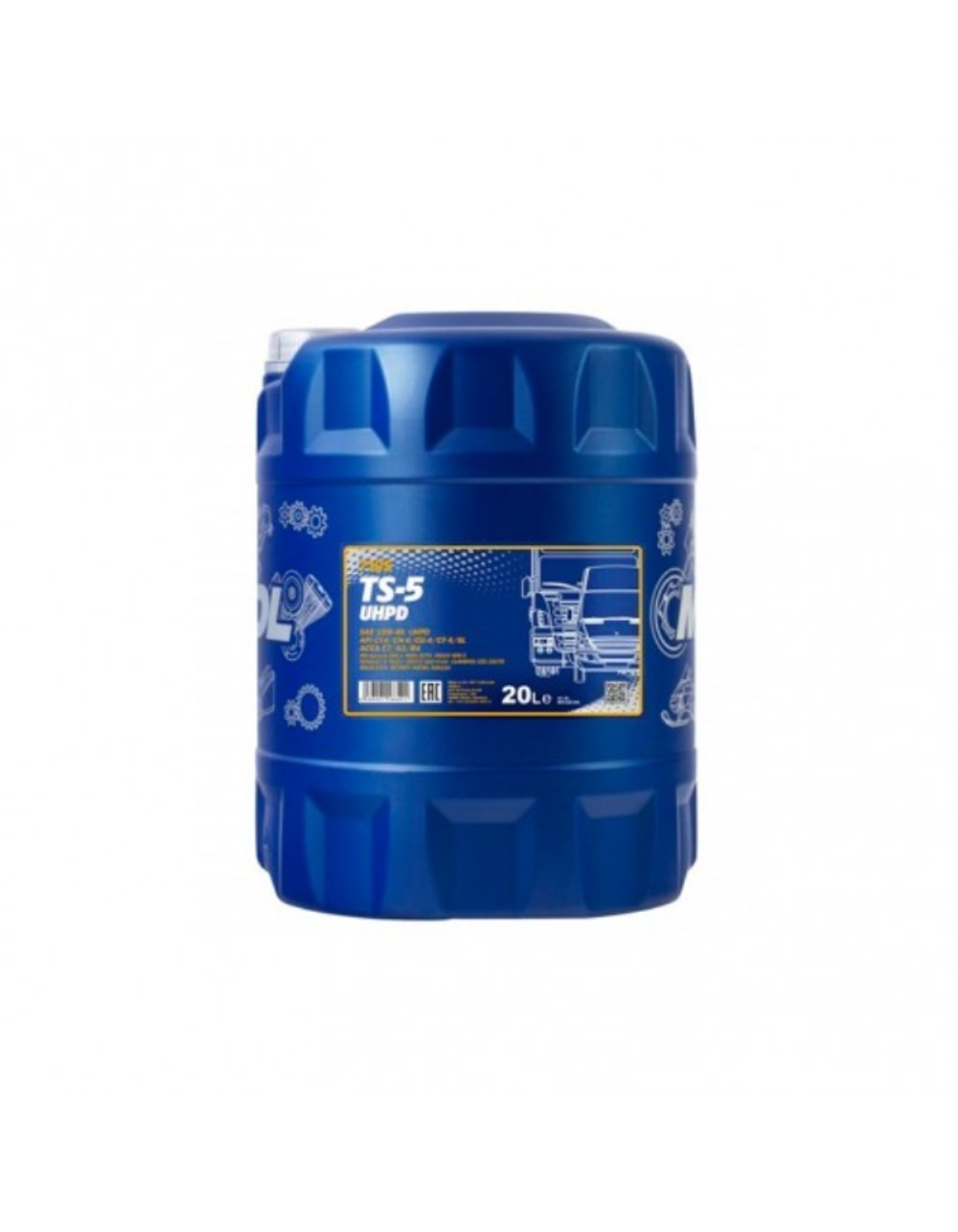MANNOL TS-5 UHPD 7105 10W-40 CI-4/SL Масло моторное, 20л