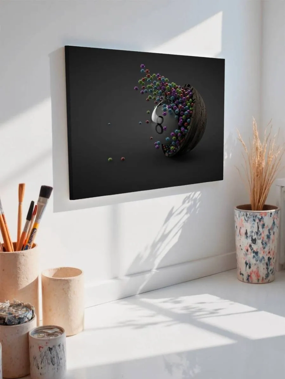Картина на стену 40 X 50 Шары