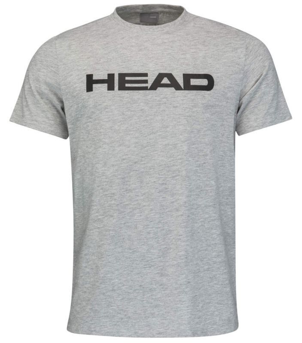 Футболка мужская теннисная Head Club Ivan T-Shirt M - grey melange