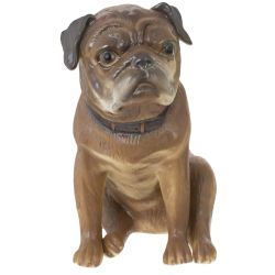 GAEM Фигурка декоративная "Мопс", L14 W8 H14,5 см