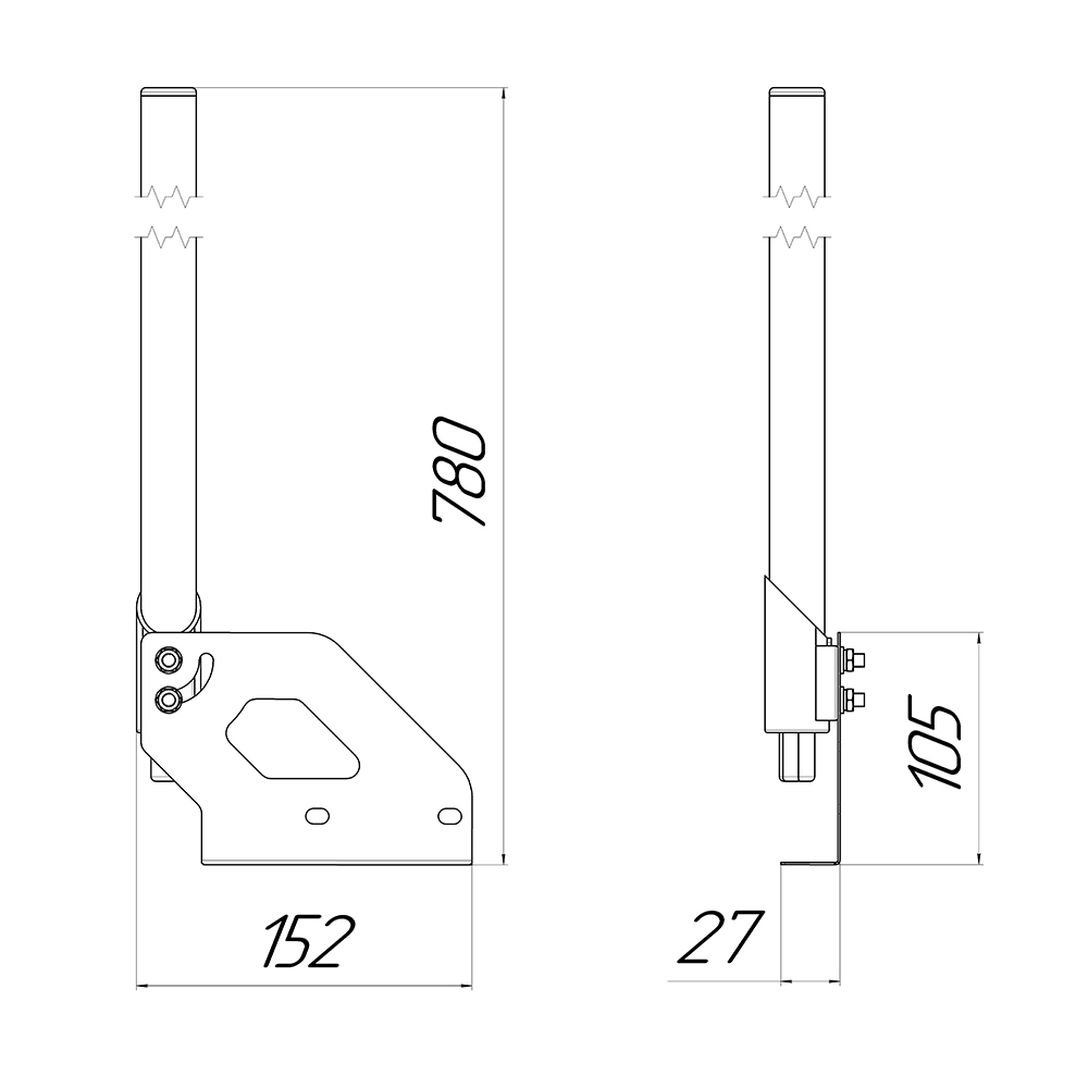 Всенаправленная (круговая) 10 дБ 4G/Wi-Fi антенна KC10-2300/2700