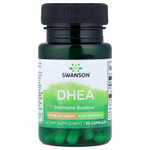 Swanson Vitamins, DHEA, высокая эффективность, 25 мг, 30 капсул
