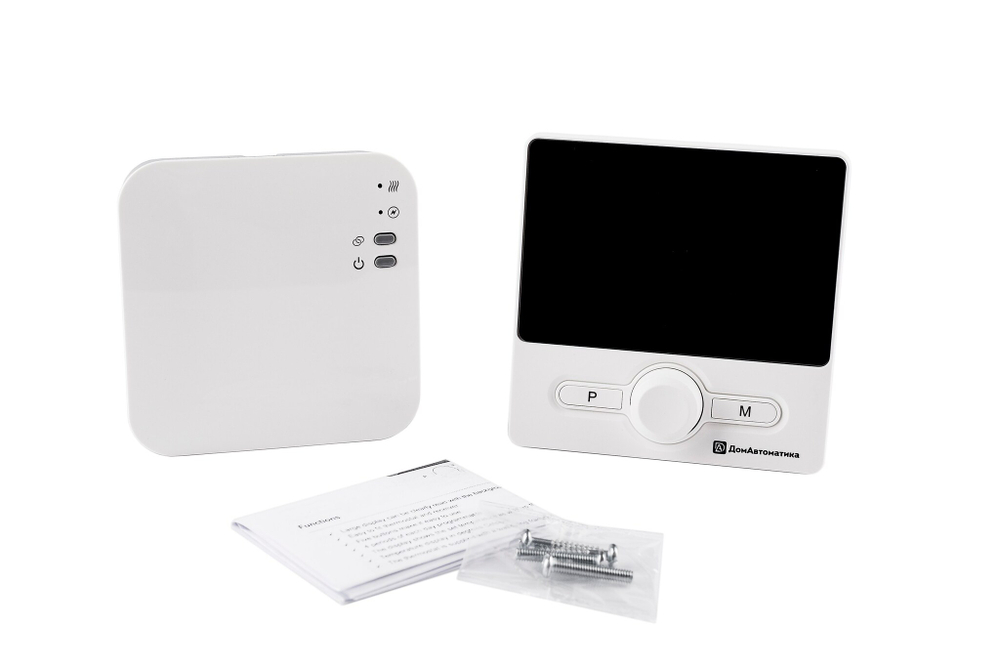 Цифровой комнатный термостат ДомАвтоматика DWT25 OT WIFI с OpenTherm и Wi-Fi беспроводной