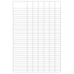 Книга учёта А4, 60л., пустографка, обл. мелованный картон, газетка, Учитель-Канц