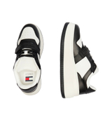 Кожаные кроссовки retro basket Tommy Jeans - черный(EN0EN02573)