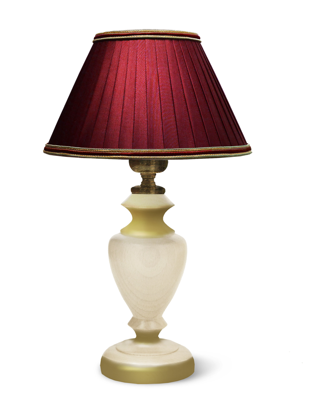 Лампа настольная Ренессанс Голд (Авт. № 3,плафоны зеленые,фурнитура золото)