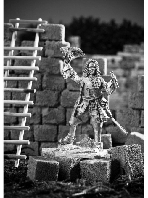 Оловянный солдатик Меньшиков в парадном кафтане 1710 г.