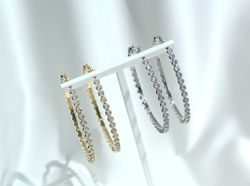 Серьги кольца 5,5см