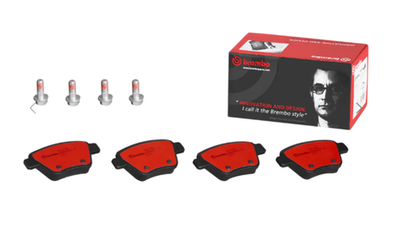 Колодки тормозные задние Brembo "NAO Line"