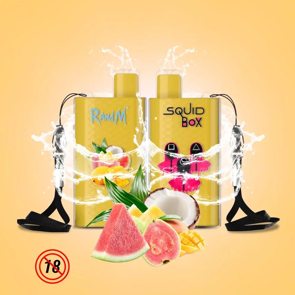 RandM  Squid Box 5200 - Fruit Hawaii (5% nic)