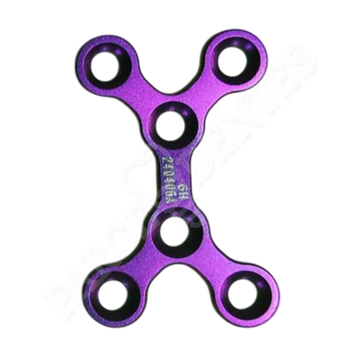 Мини-пластина Х-образная