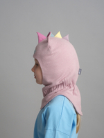 Шлем зимний вязаный (Нежная роза) UNIC