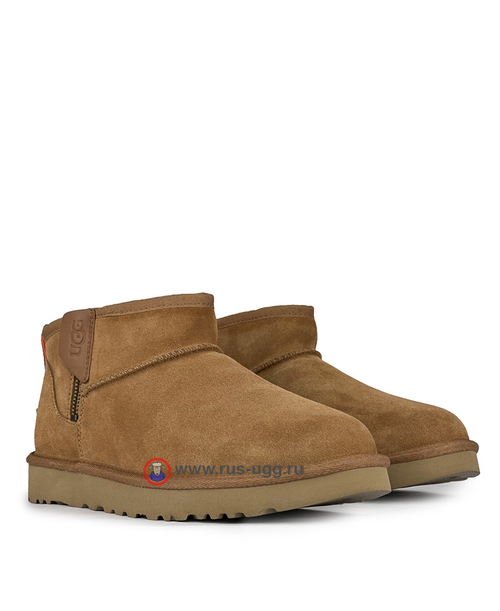 MEN'S CLASSIC ULTRA MINI ZIP BOOT Chestnut