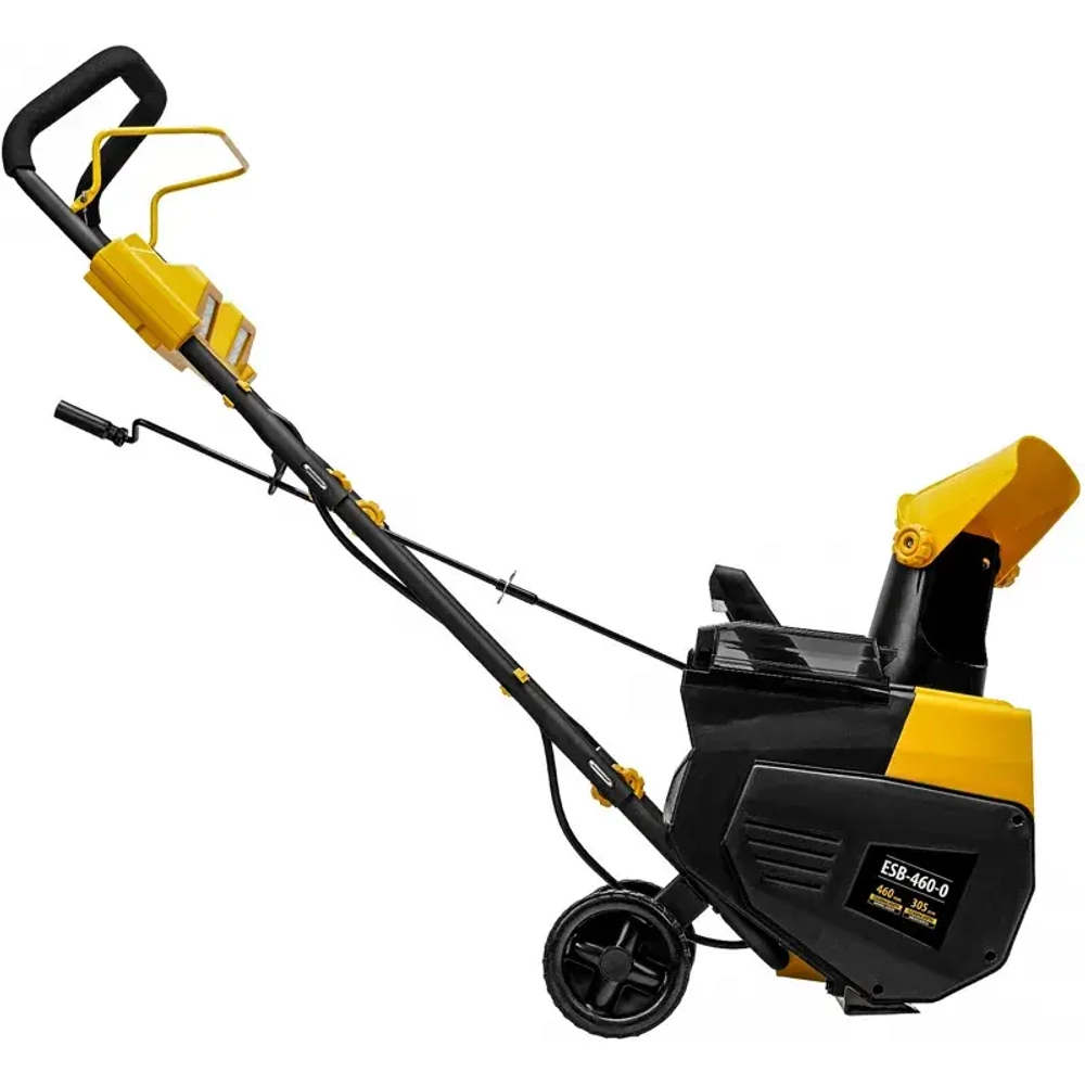 DENZEL ESB-460-0 36В снегоуборщик аккумуляторный (без АКБ и ЗУ) ковш 46 см, выброс 7 м 97636